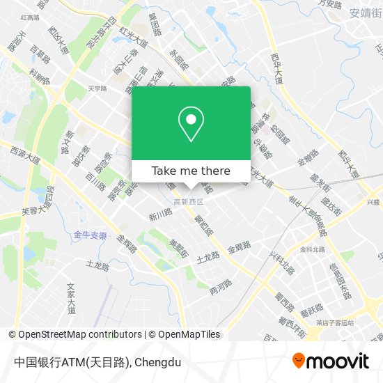 中国银行ATM(天目路) map