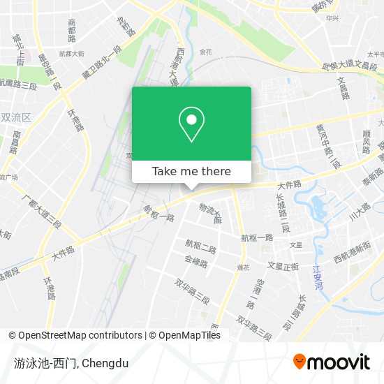 游泳池-西门 map