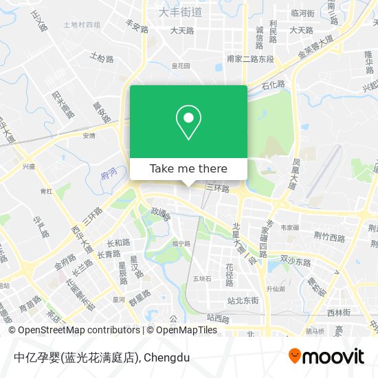 中亿孕婴(蓝光花满庭店) map