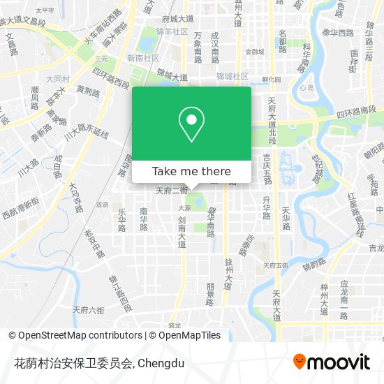 花荫村治安保卫委员会 map