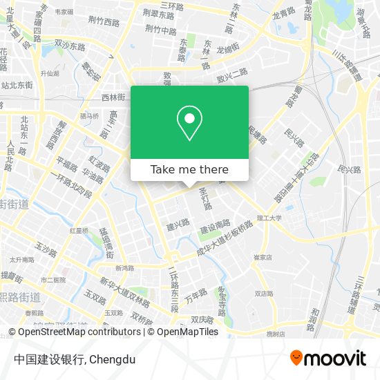 中国建设银行 map
