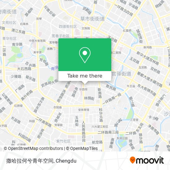 撒哈拉何兮青年空间 map