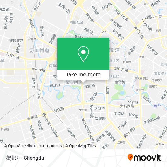 蟹都汇 map