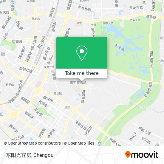 东阳光客房 map