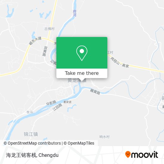 海龙王铭客栈 map