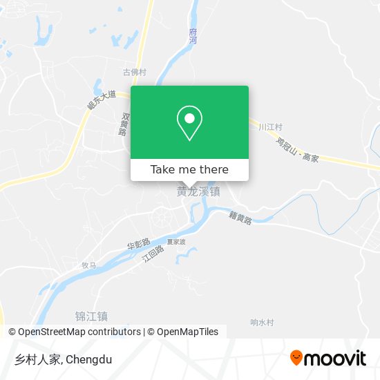乡村人家 map