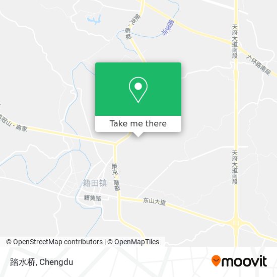 踏水桥 map