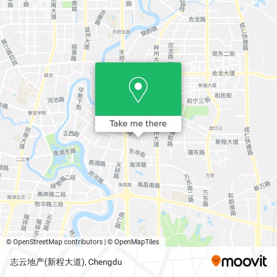 志云地产(新程大道) map