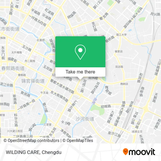 WILDING CARE map