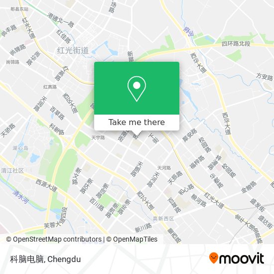 科脑电脑 map