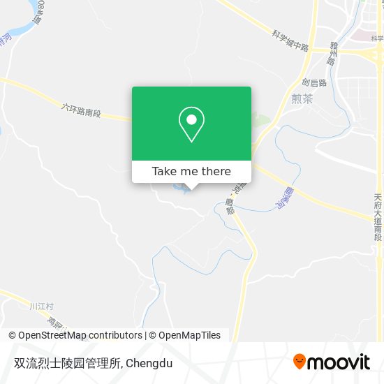 双流烈士陵园管理所 map