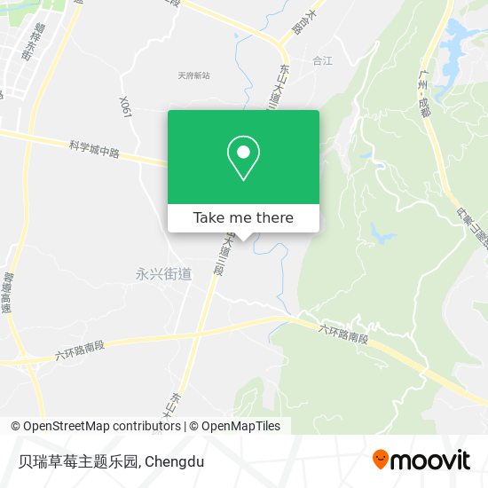贝瑞草莓主题乐园 map