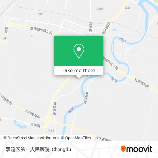 双流区第二人民医院 map