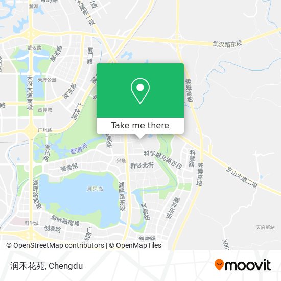 润禾花苑 map