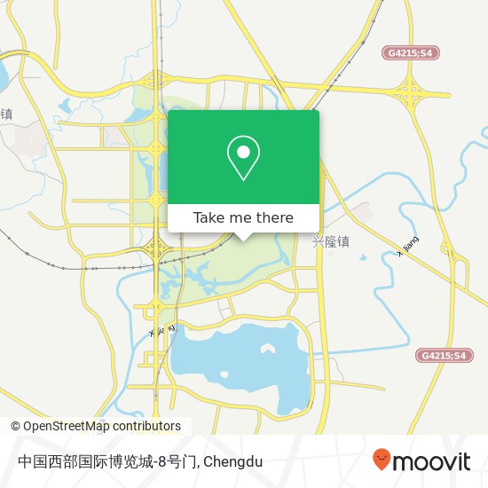 中国西部国际博览城-8号门 map
