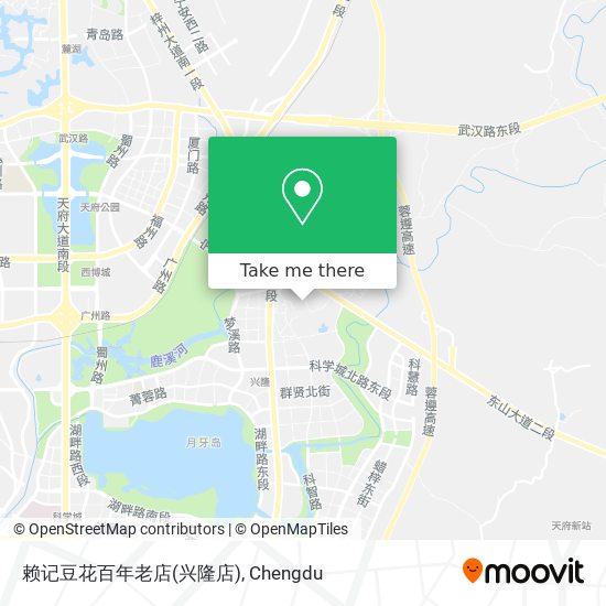 赖记豆花百年老店(兴隆店) map