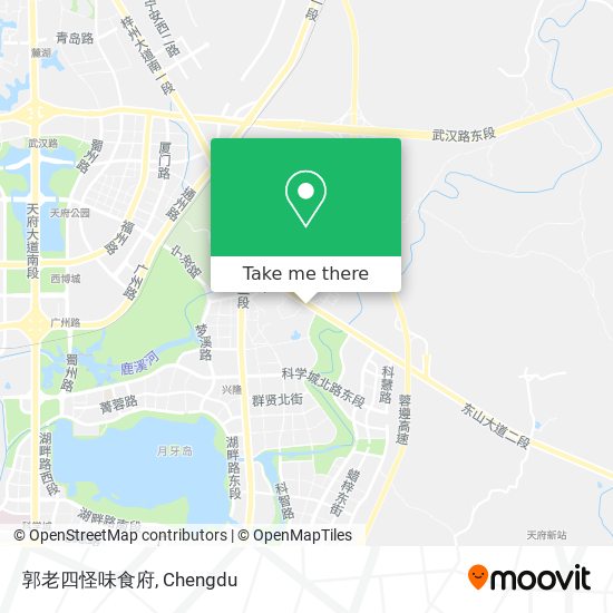 郭老四怪味食府 map