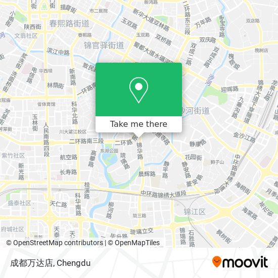 成都万达店 map