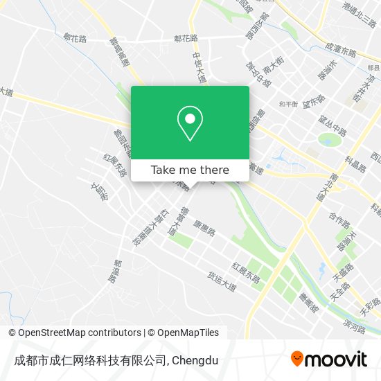 成都市成仁网络科技有限公司 map