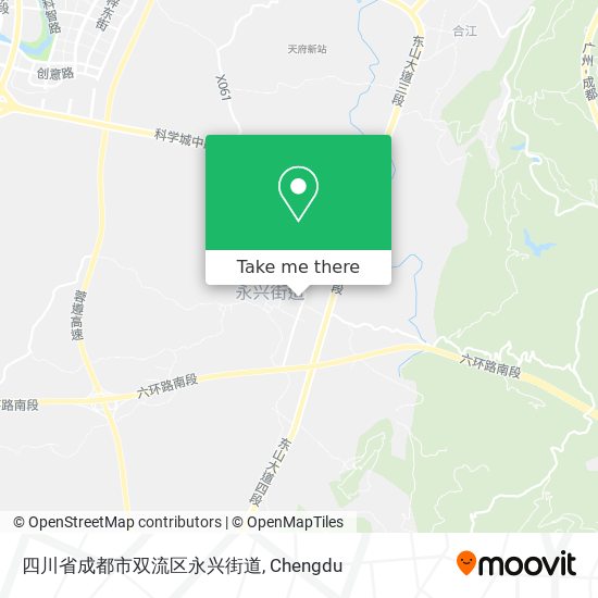 四川省成都市双流区永兴街道 map