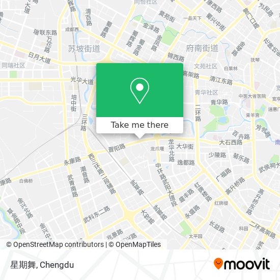 星期舞 map