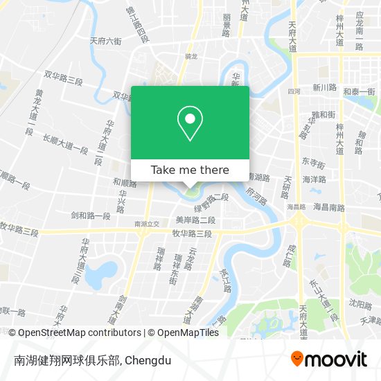 南湖健翔网球俱乐部 map