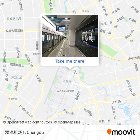 双流机场1 map