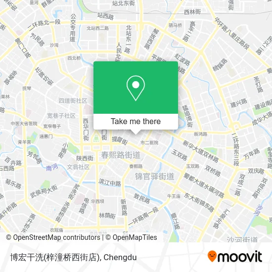 博宏干洗(梓潼桥西街店) map