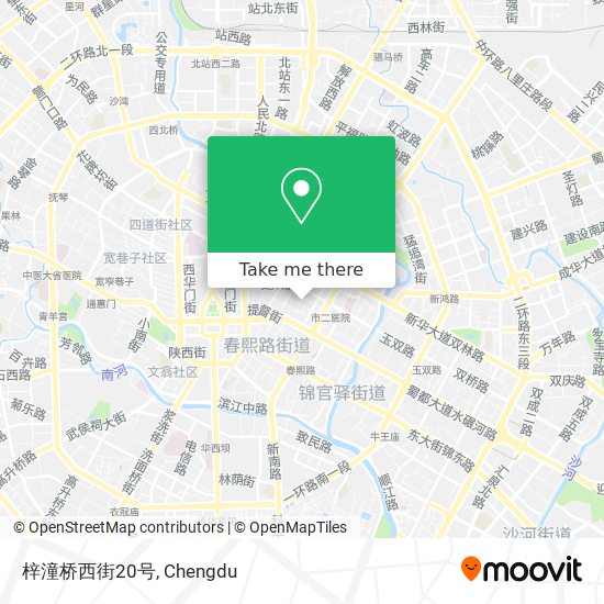 梓潼桥西街20号 map