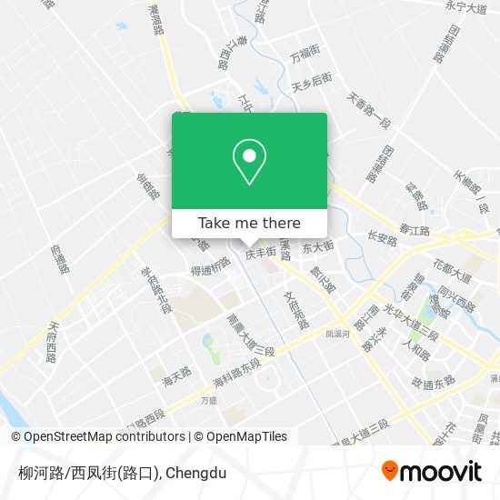 柳河路/西凤街(路口) map