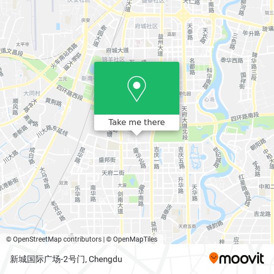 新城国际广场-2号门 map