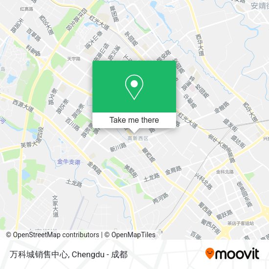 万科城销售中心 map