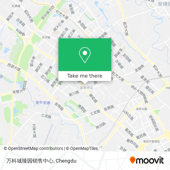 万科城臻园销售中心 map