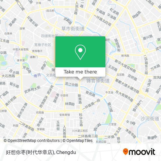 好想你枣(时代华章店) map
