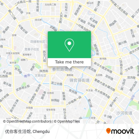 优你客生活馆 map