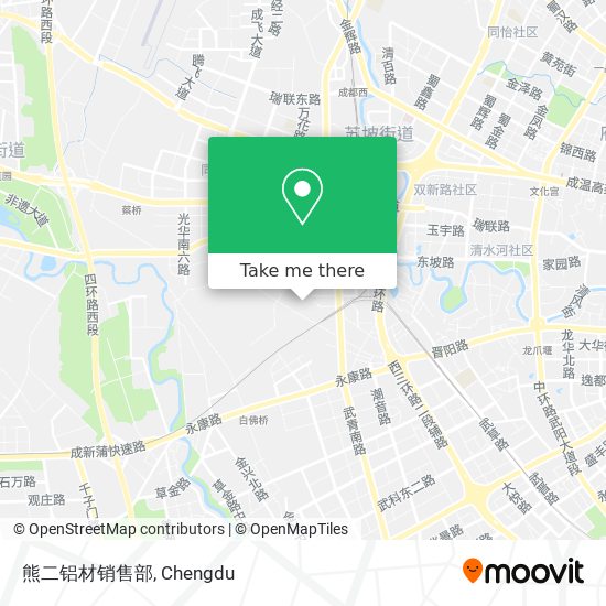 熊二铝材销售部 map