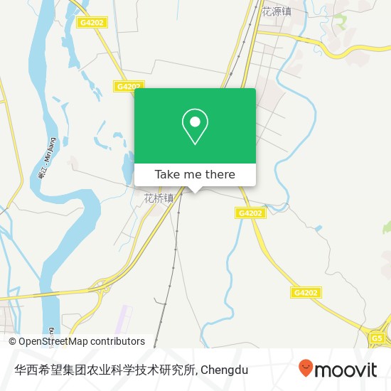华西希望集团农业科学技术研究所 map