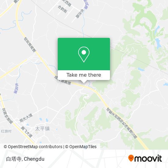 白塔寺 map