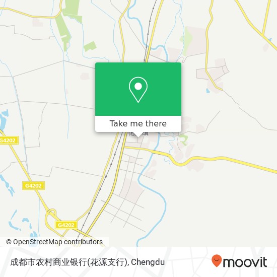 成都市农村商业银行(花源支行) map