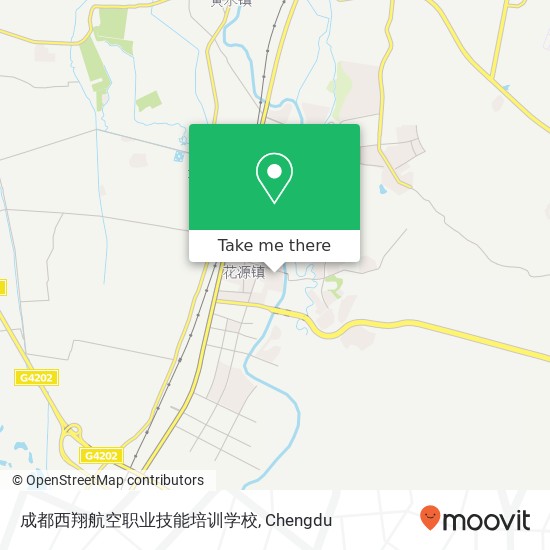 成都西翔航空职业技能培训学校 map