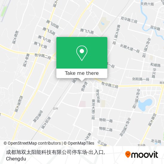 成都旭双太阳能科技有限公司停车场-出入口 map