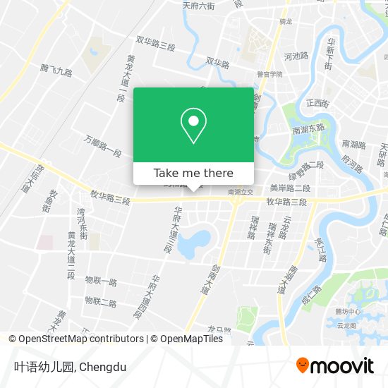 叶语幼儿园 map