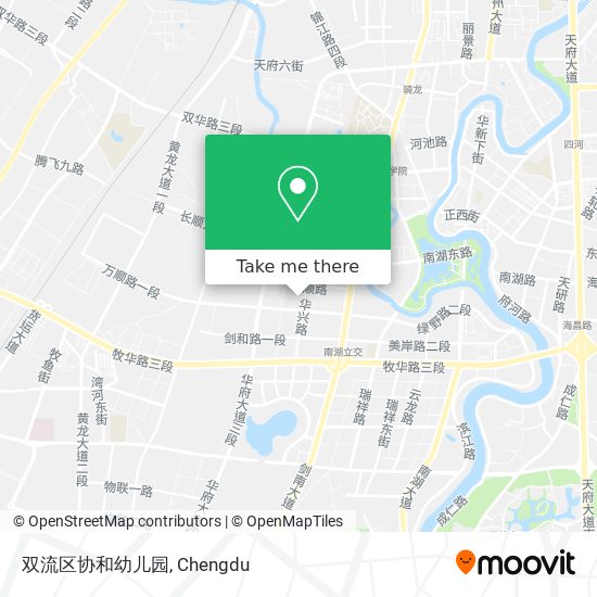 双流区协和幼儿园 map