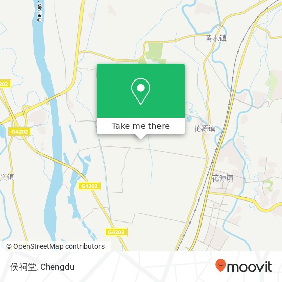 侯祠堂 map