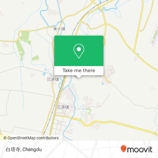 白塔寺 map