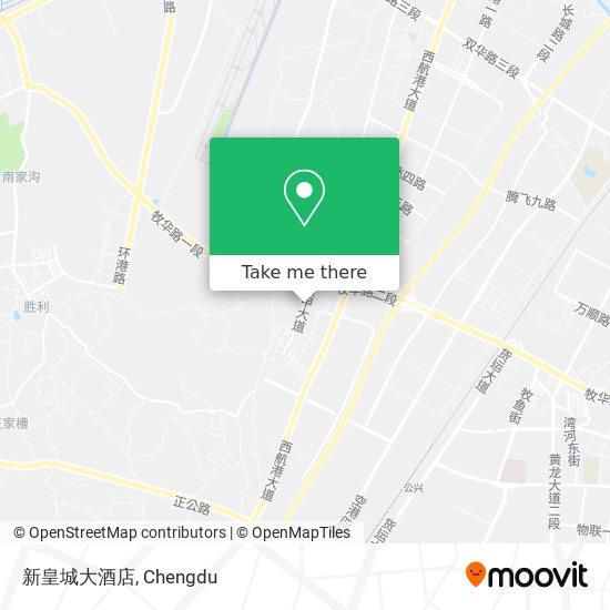 新皇城大酒店 map
