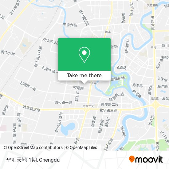 华汇天地-1期 map