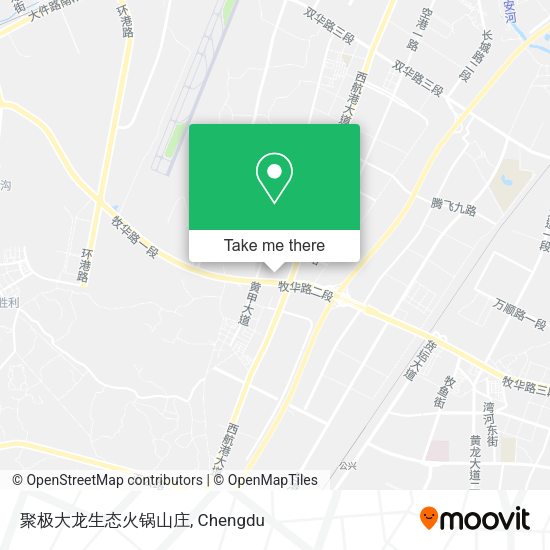 聚极大龙生态火锅山庄 map