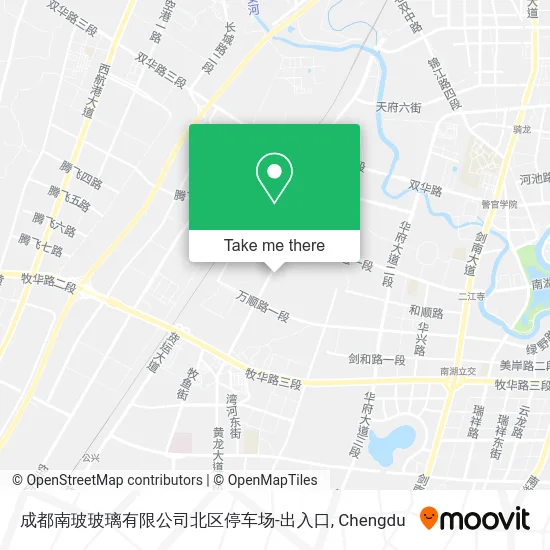成都南玻玻璃有限公司北区停车场-出入口 map