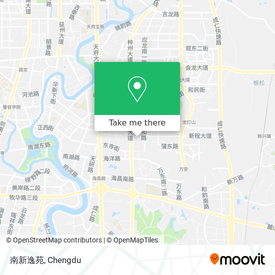 南新逸苑 map